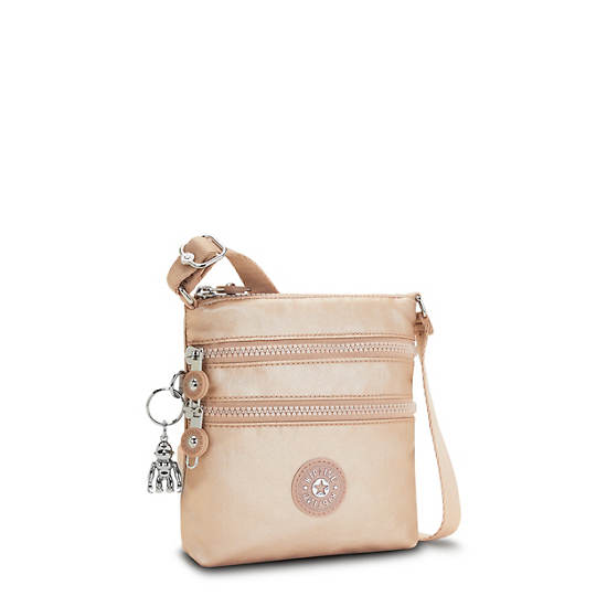 Torby Mini Kipling Alvar Extra Small Metallic Złote | PL 1907GS